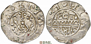 Денарий, Германия, Нижняя Лотарингия, B. Wilhelm (1054-1076), м.д. Utrecht, Ilisch 2000, 10.5