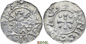 Денарий, Германия, Нижняя Лотарингия, Bernold (1040-1054), м.д. Groningen, Ilisch 2000 18.3