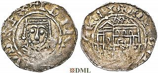 Денарий, Германия, Бавария, Henrich IV (1056-1106), м.д. Regensburg, Hahn 1976, 55