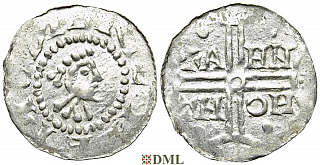 Денарий, Германия, Нижняя Лотарингия, Gf. Hermann (1020-1051), м.д. Emden