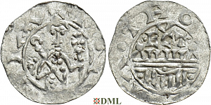 Денарий, Германия, Нижняя Лотарингия, B. Wilhelm (1054-1076), м.д. Utrecht, Ilisch 2000, 10.10