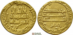 Динар, Аббасиды, халиф Harun ar-Rashid (786—809), м.д. Misr, 185 г.х.