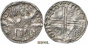 Денарий, Дания, Sven Estridsen (1047-1075), м.д. Lund, Hbg. 6