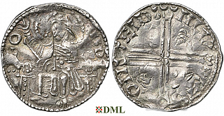 Денарий, Дания, Sven Estridsen (1047-1075), м.д. Lund, Hbg. 6