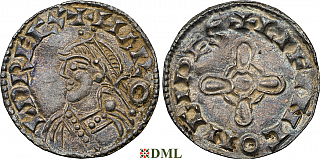 Денарий, Англия, Harold I (1035-1040), м.д. Ipswich, монетарий Lifinc, North 802
