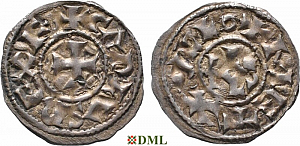 Денье, Каролинги, Charles le Chauve (840-877), м.д. Melle, Depeyrot 627