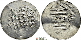 Денарий, Германия, Саксония, Anonymous bishop, м.д. Bardowick, Dbg.
