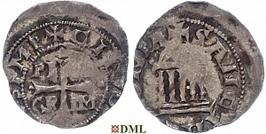 Денарий, Германия, Нижняя Лотарингия, Konrad II (1027-1039), Pilgrim (1027-1036), м.д. Koln, Dbg. 381
