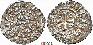 Денарий, Германия, Нижняя Лотарингия, Konrad (1076-1099) м.д. Deventer, Ilisch 2000, 1.25