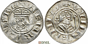 Денарий, Германия, Нижняя Лотарингия, B. Wilhelm (1054-1076), м.д. Groningen, Ilisch 2000 18.7