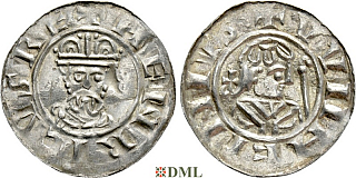 Денарий, Германия, Нижняя Лотарингия, B. Wilhelm (1054-1076), м.д. Groningen, Ilisch 2000 18.7