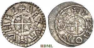 Денарий, Венгрия, Samuel Alba (1041-1044)