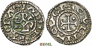 Обол, Каролинги, Charles le Chauve (840-877), м.д. Quentovic, Depeyrot 813