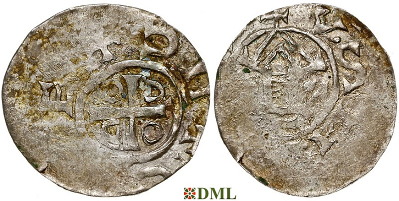 Денарий, Польша, Miecław (1037-1047), м.д. Mazowsze