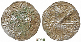 Денарий, Англия, Cnut  (1016-1035), м.д. Wareham, монетарий Oda, North 781
