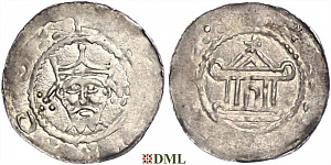 Денарий, Германия, Саксония, Heinrich III (1039-1056), м.д. Stade, Dbg. 720