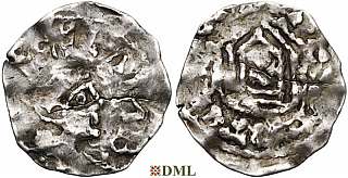 Денарий, Германия, Нижняя Лотарингия, Anonymous bishop, м.д. Maastricht, Ilisch 2014, 40.20