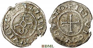 Денье, Каролинги, Ludwig II (877-879), м.д. Vise