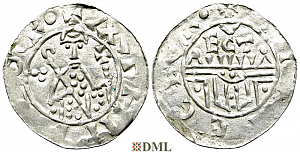 Денарий, Германия, Нижняя Лотарингия, B. Wilhelm (1054-1076), м.д. Utrecht, Ilisch 2000, 10.9