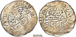 Денарий, Германия, Нижняя Лотарингия, Gf. Floris I (1049-1061), м.д. Leiden, Ilisch 2000 12.6