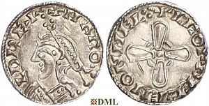 Денарий, Англия, Harold I (1035-1040), м.д. Maldon, монетарий Leofdegen, North 802