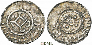 Денарий, Германия, Нижняя Лотарингия, Anonymous bishop, м.д. Luttich