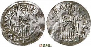 Денарий, Чехия, Богемия, Břetislav I (1034-1055), Šmerda 1996, 150
