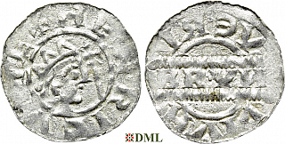 Денарий, Германия, Нижняя Лотарингия, Bruno III (1050-1057), м.д. Leeuwarden, Ilisch 2000, 21.14