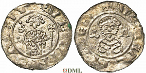 Денарий, Германия, Нижняя Лотарингия, Gf. Floris I (1049-1061), м.д. Leiden, Ilisch 2000 12.7