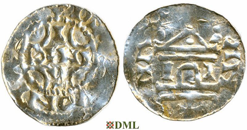 Денарий, Германия, Верхняя Лотарингия, Konrad II (1027-1039), м.д. Andernach, Dbg. 446