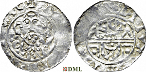 Денарий, Германия, Нижняя Лотарингия, Wilhelm de Ponte (1054-1076), м.д. Utrecht, Ilisch 2000, 10.10
