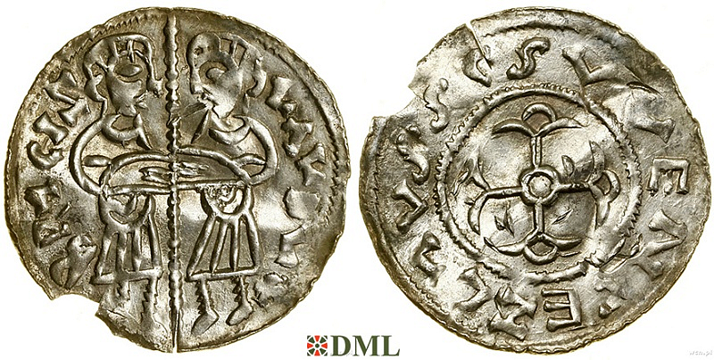 Денарий, Чехия, Богемия, Břetislav I (1034-1055), Šmerda 1996, 147