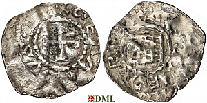 Денарий, Германия, Верхняя Лотарингия, Gerhard von Elsass (1048-1070), м.д. Remiremont