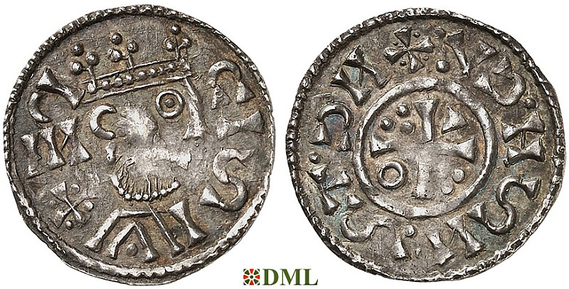 Денарий, Германия, Бавария, Heinrich II (1002-1024), м.д. Salzburg, Hahn 1976, 94A