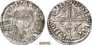 Денарий, Дания, Magnus I (1042-1047), м.д. Lund, Hbg. 2