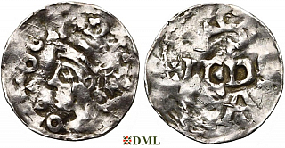 Денарий, Германия, Нижняя Лотарингия, Otto II (973-983) или Otto III (983-1002), м.д. Luttich, Ilisch 2014, 34.3
