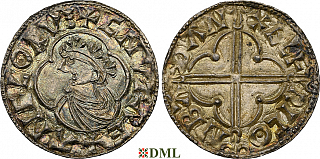 Денарий, Англия, Cnut  (1016-1035), м.д. Bath, монетарий Ælfric, North 781