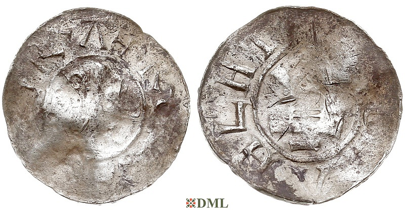 Денарий, Германия, Саксония, Нижняя Саксония, м.д. Goslar, type OAP