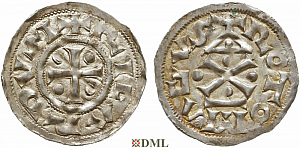 Денье, Франция, Нормандия, Richard I the Fearless (943-996), м.д. Rouen