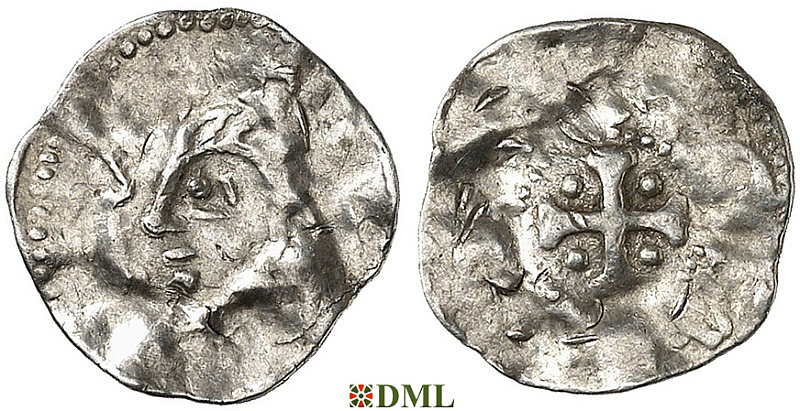 Обол, Германия, Верхняя Лотарингия, Dietrich II (1006-1047), м.д. Metz, Dbg. 24