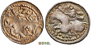 Денарий, Польша, Bolesław II (1058-1080)