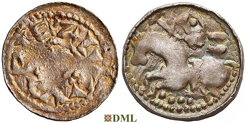 Денарий, Польша, Bolesław II (1058-1080)