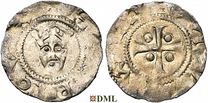 Денарий, Германия, Нижняя Лотарингия, Hendrik III (1039-1056) или Hendrik IV (1056-1106), м.д. Unknown mints, Ilisch 2000, 19.2