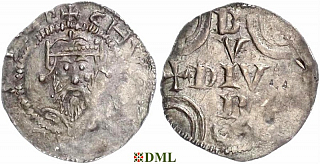 Денарий, Германия, Нижняя Лотарингия, Konrad II (1024-1039), м.д. Duisburg, Dbg. 311