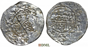 Денарий, Германия, Нижняя Лотарингия, Wilhelm de Ponte (1054-1076), м.д. Utrecht, Ilisch 2000, 10.?