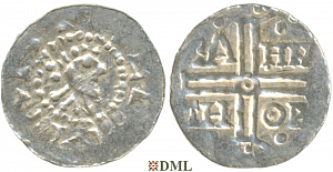 Денарий, Германия, Нижняя Лотарингия, Gf. Hermann (1020-1051), м.д. Emden