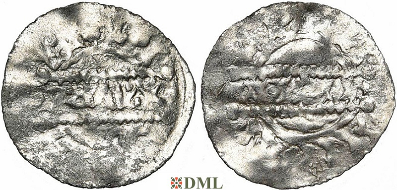 Денарий, Германия, Нижняя Лотарингия, Gf. Bruno III (1050-1057), Frisian imitations