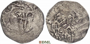 Денарий, Германия, Франкония, Anonymous bishop, м.д. Wurzburg, Dbg. 862