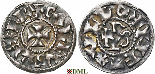 Денье, Каролинги, Charles le Chauve (840-877), м.д. Melle, Depeyrot 627