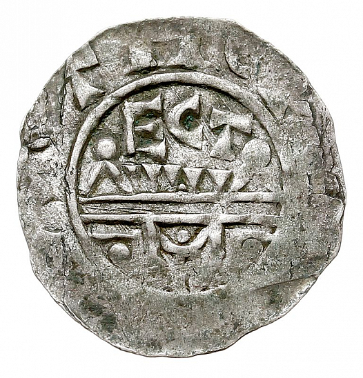 Денарий, Германия, Нижняя Лотарингия, B. Wilhelm (1054-1076), м.д. Utrecht, Ilisch 2000, 10.11